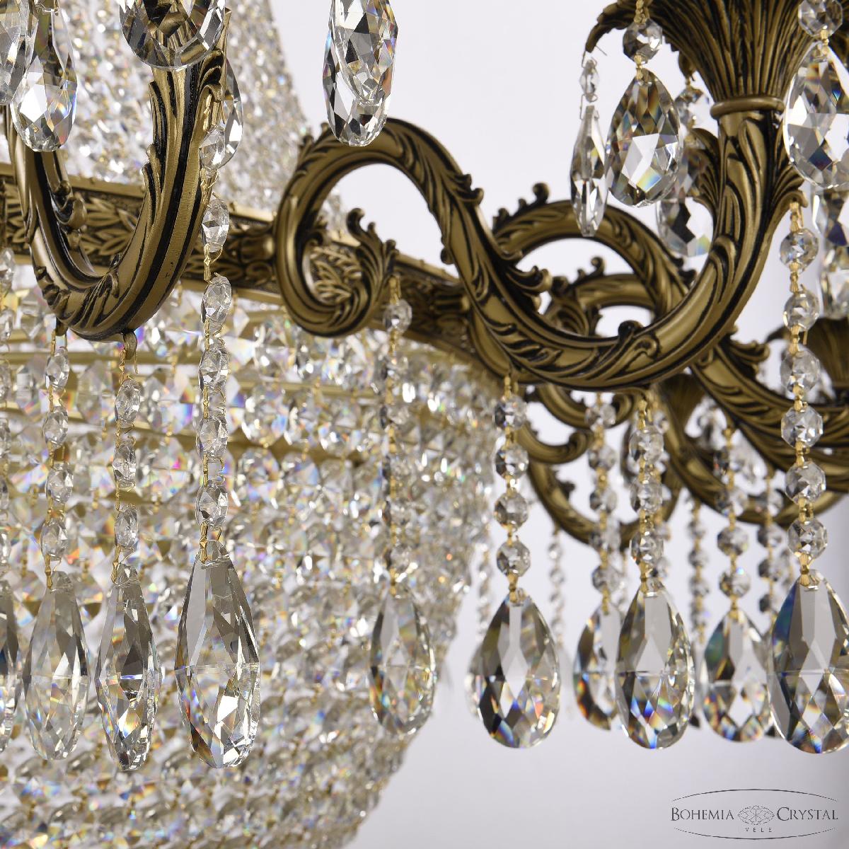 Подвесная люстра Bohemia Ivele Crystal AL2111H201/20+10/160OL/2D AGB
