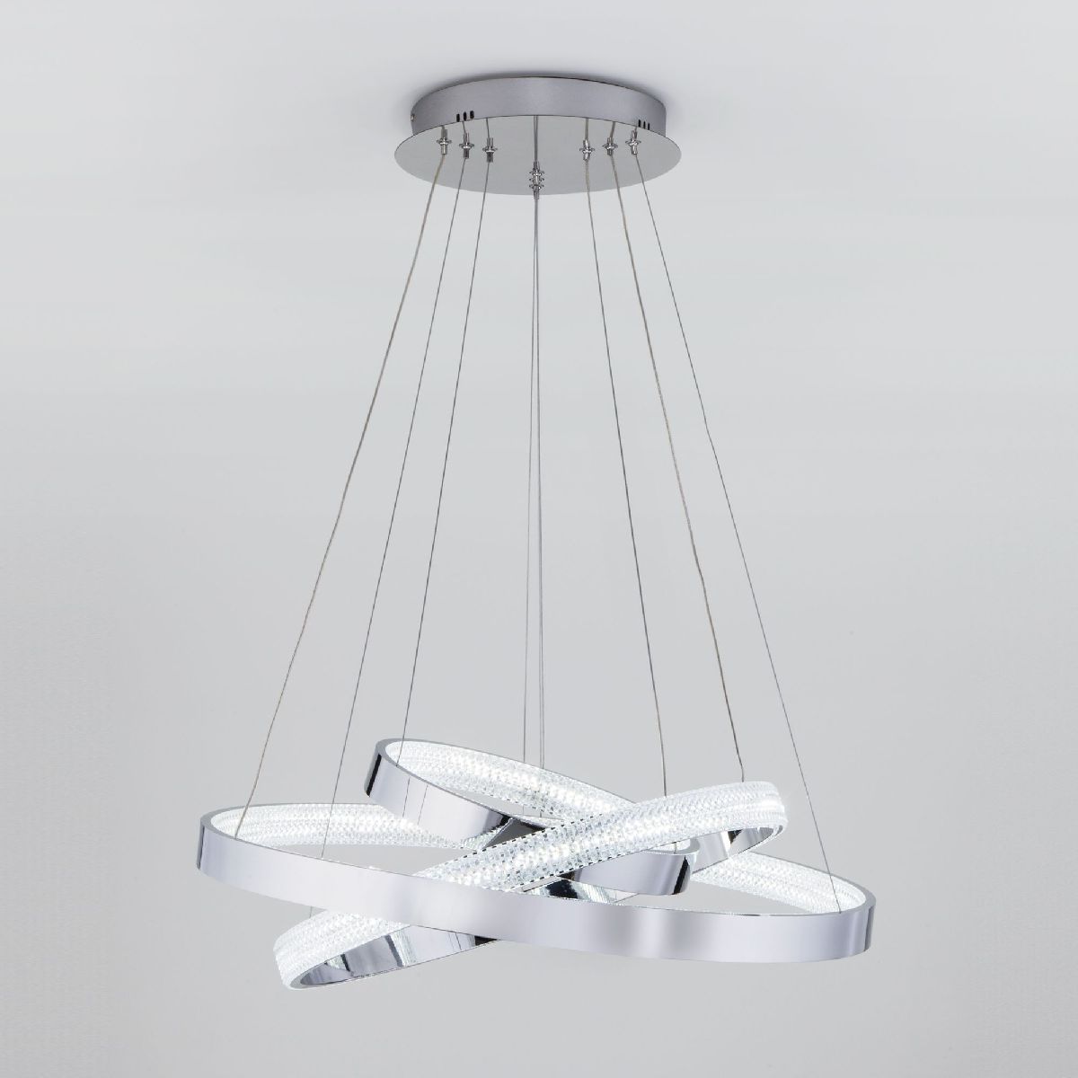 Подвесная люстра Eurosvet Posh 90176/3 хром a045418