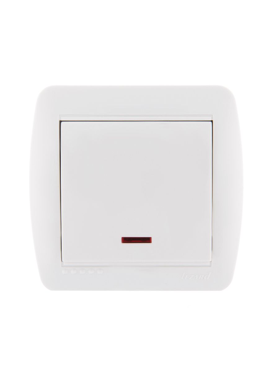 Выключатель с подсветкой Lezard Demet 711-0200-111