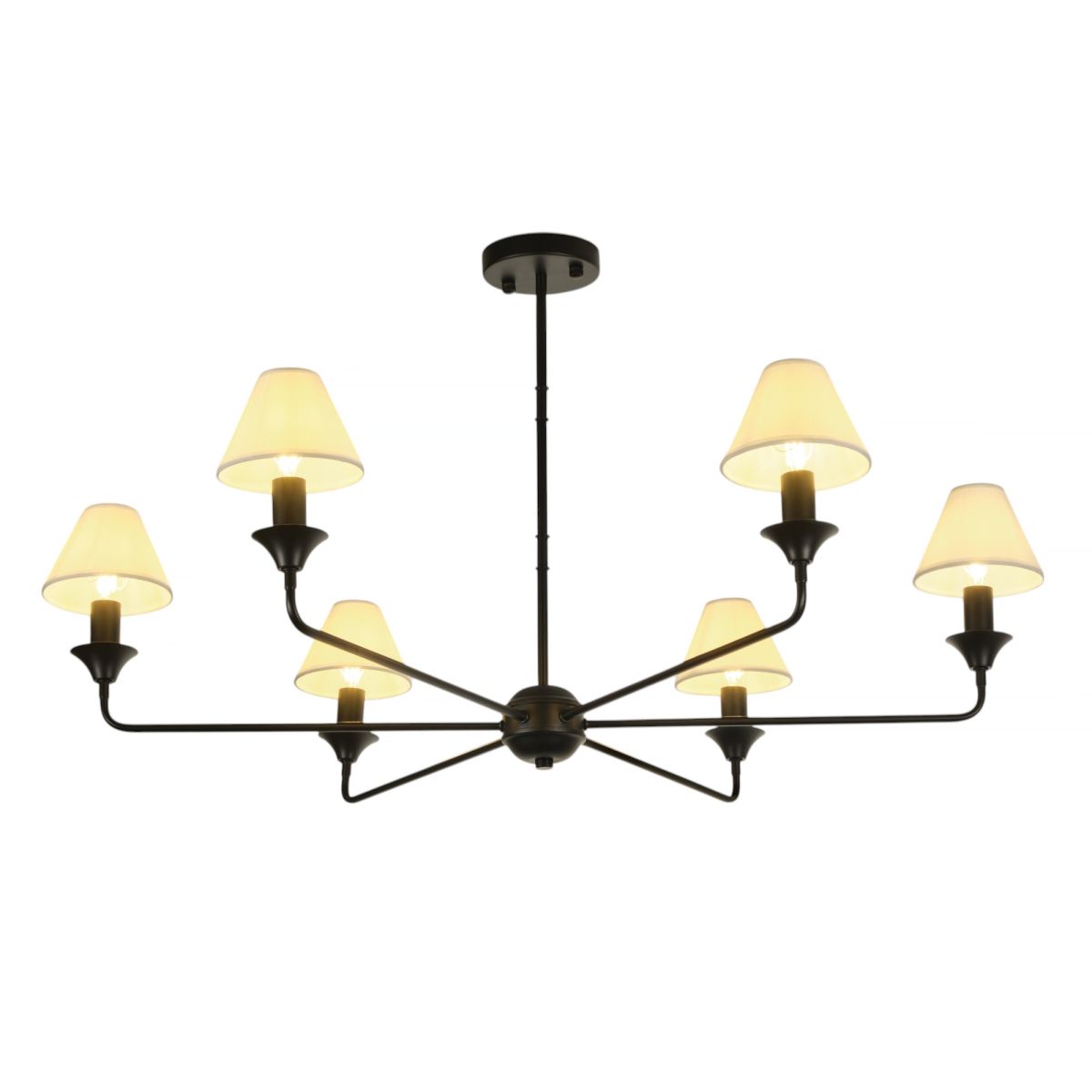 Люстра на штанге Myfar Leon MR2400-6C