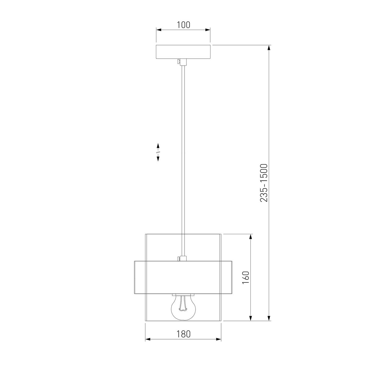 Подвесной светильник Eurosvet Arcada 50243/1 черный a060521