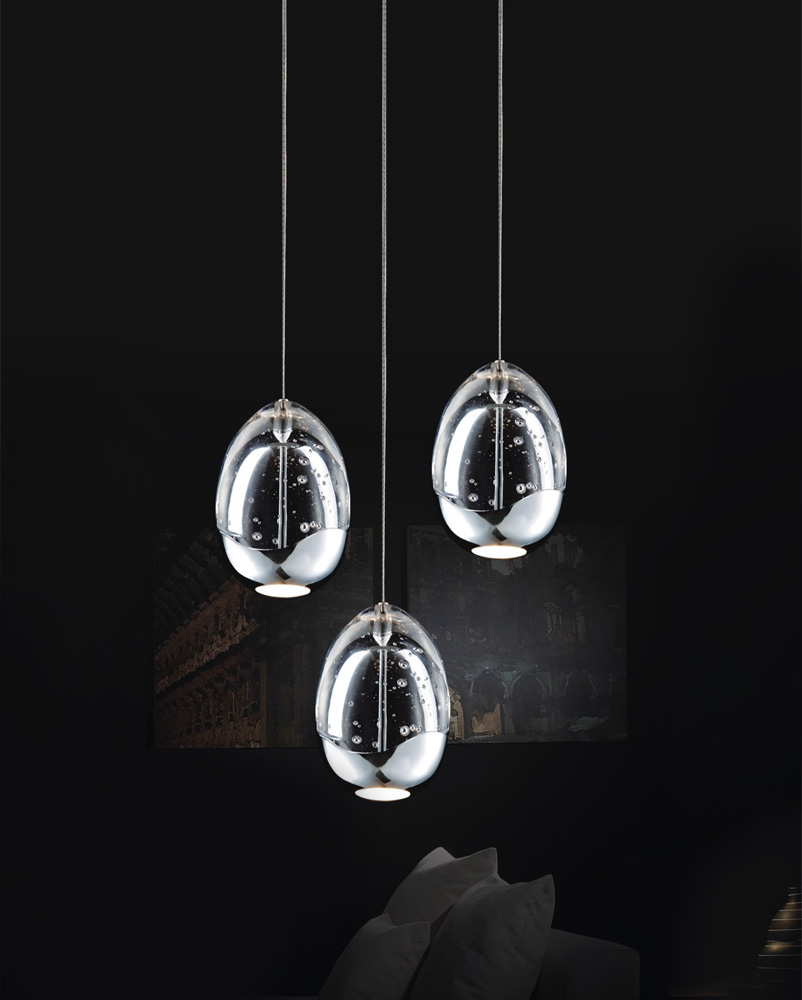 Подвесной светильник DeLight Collection Terrene MD13003023-3A chrome