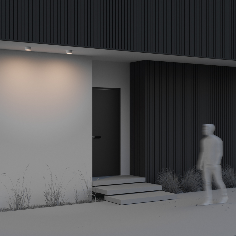 Уличный потолочный светильник Maytoni Zon IP O430CL-L15W3K