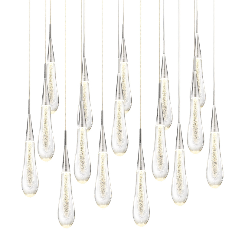 Подвесной светильник Delight Collection Pour P98036-16 silver