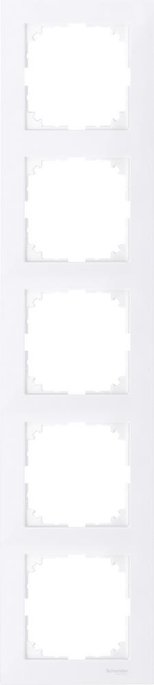 Рамка на 5 постов Schneider Electric Merten MTN4050-3625