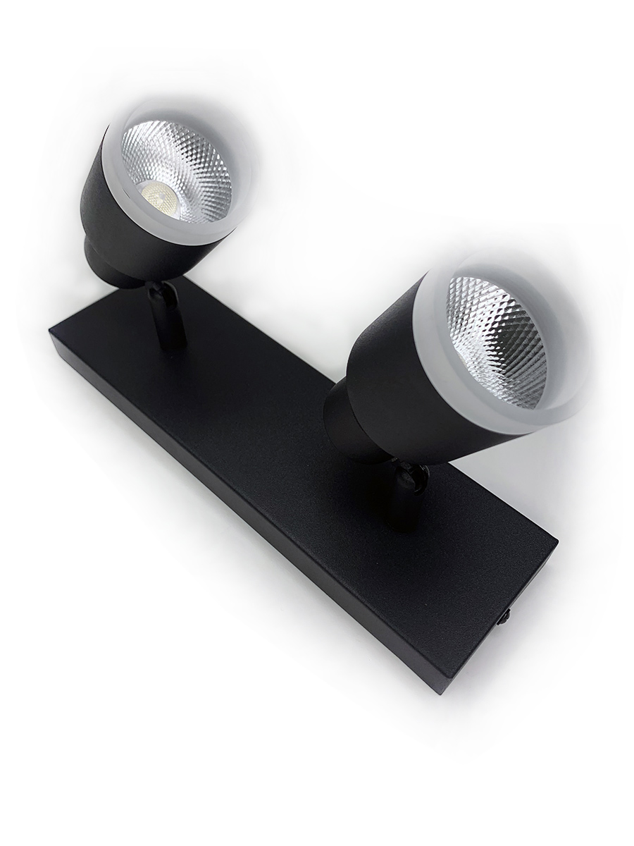 Спот Elvan NLS-1202/2x5W-NH-BK