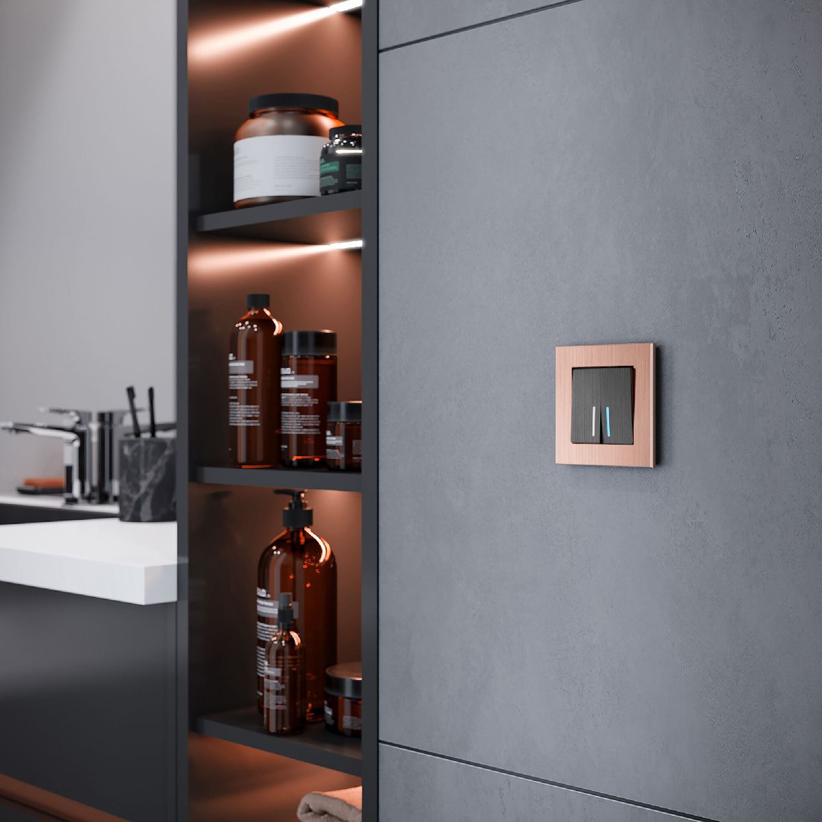 Рамка на 1 пост Werkel Aluminium 4690389182877 W0011712 a058760