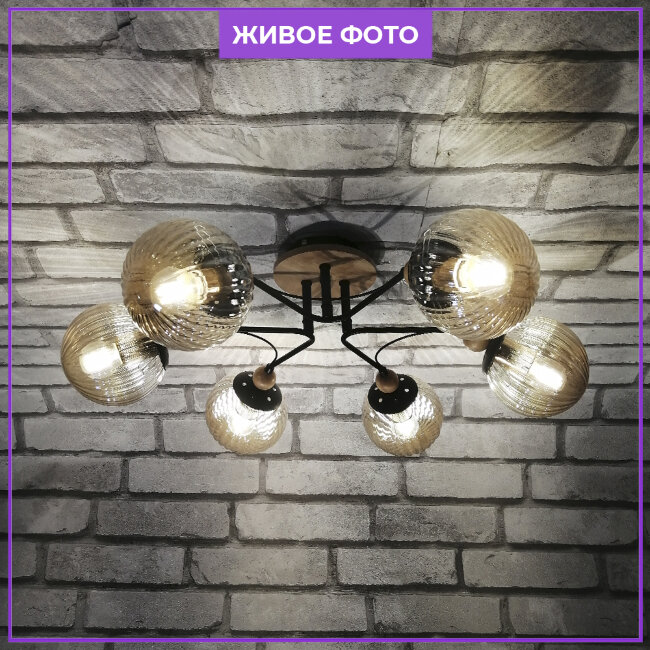 Потолочная люстра Wedo Light Barcziano 66676.01.14.06