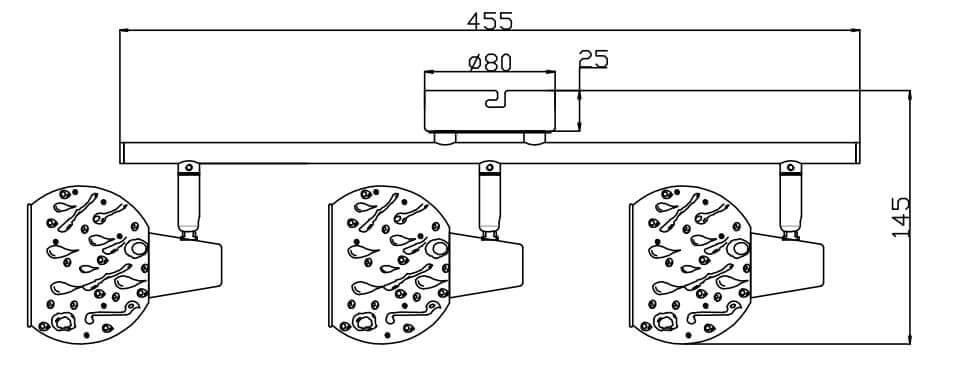 Спот Rivoli Craquelure 7008-732 Б0038127