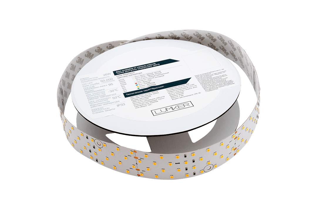 Светодиодная лента Lumker LK2H280-24-WW-33 003150