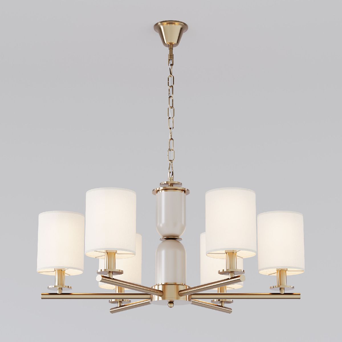 Подвесная люстра Eurosvet Caprera 60146/6 латунь Smart a063858