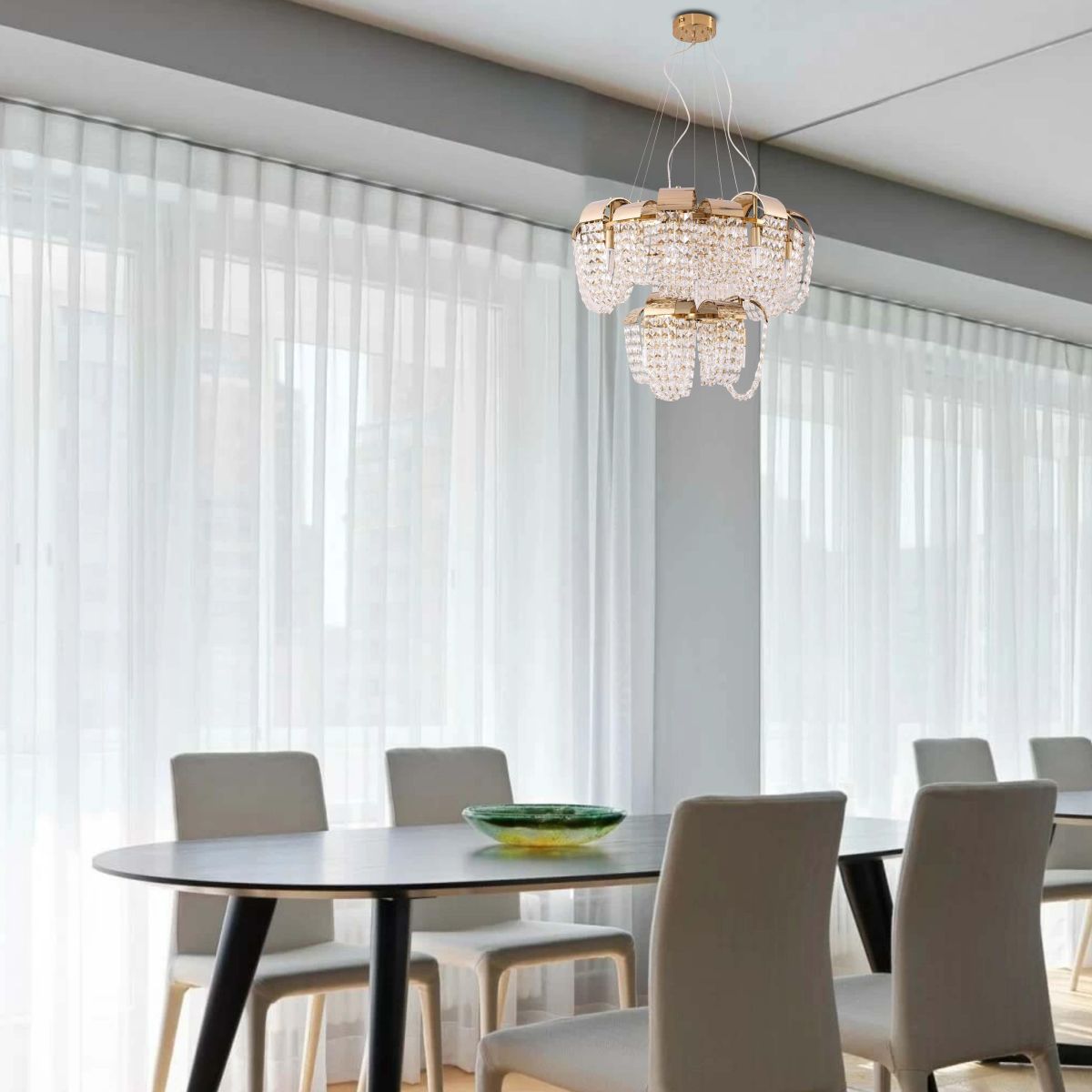 Подвесная люстра Alfa Light F0524-18