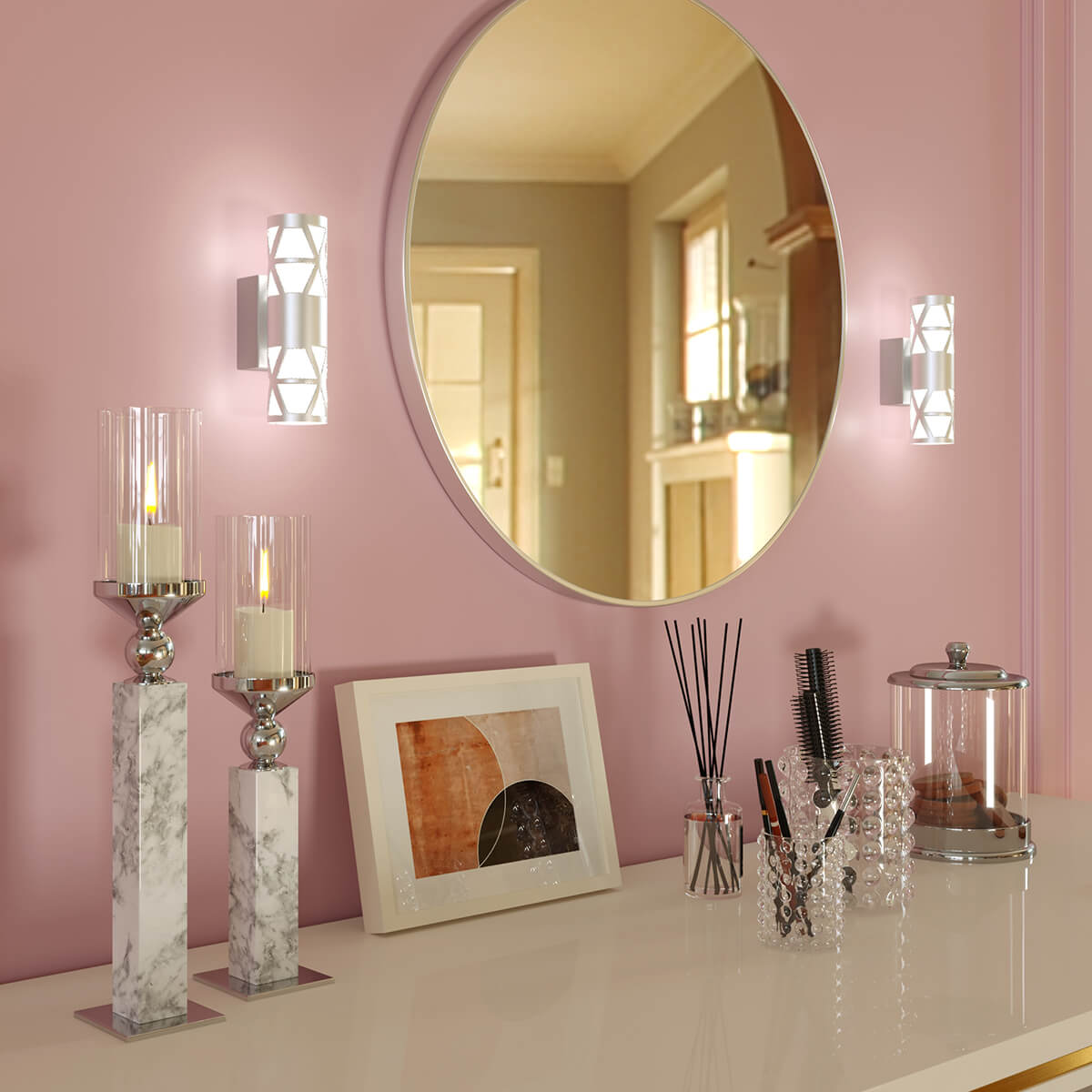 Бра Elektrostandard Fanc MRL LED 1023 серебро 4690389154294