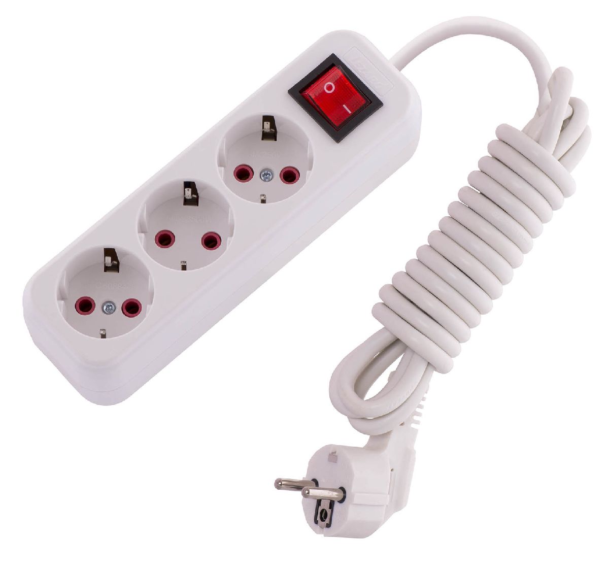 Удлинитель с/з с выключателем Lezard Lila 720-0303-302