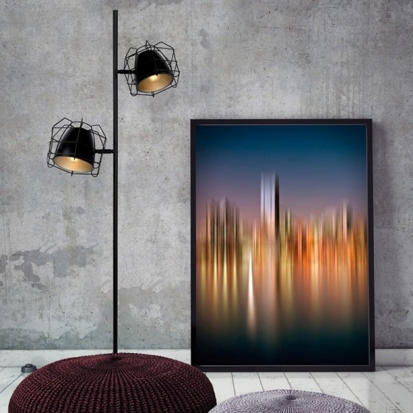 Торшер лофт Lucide Grid 05721/02/30