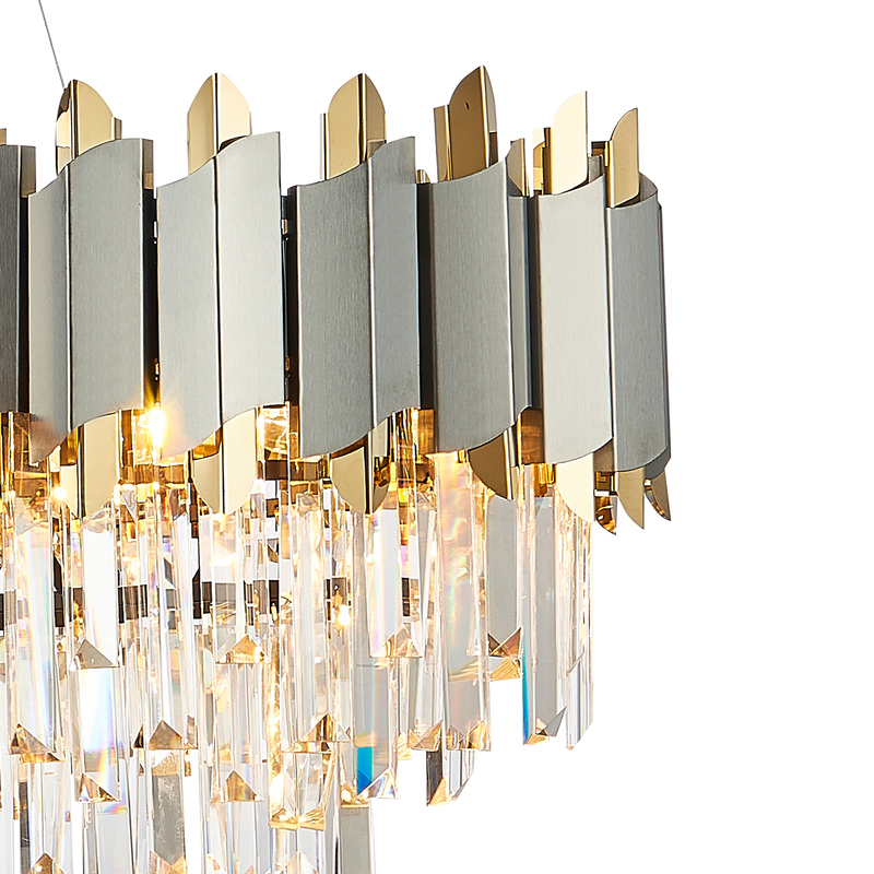 Подвесная люстра Natali Kovaltseva QUEEN II 81450/12C GOLD