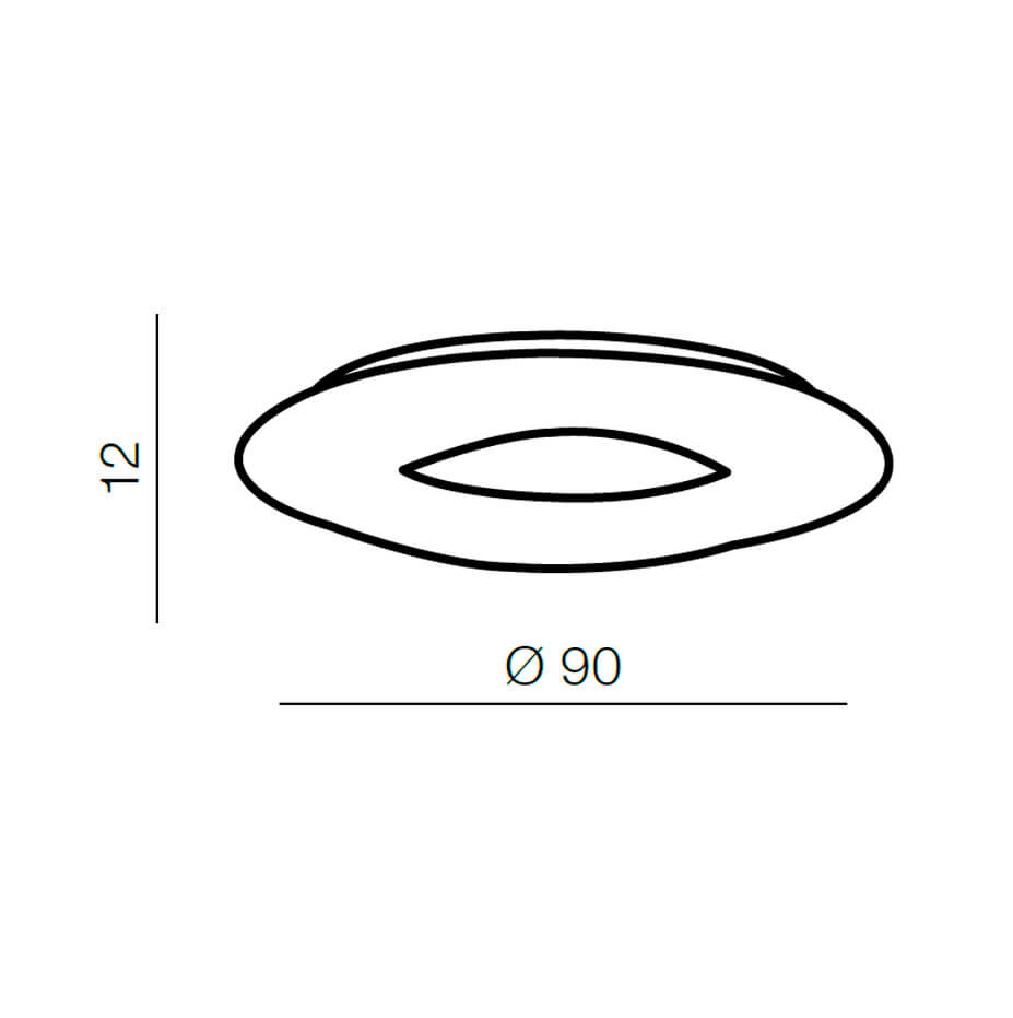 Потолочный светильник Azzardo Donut Top 91 CCT AZ2671