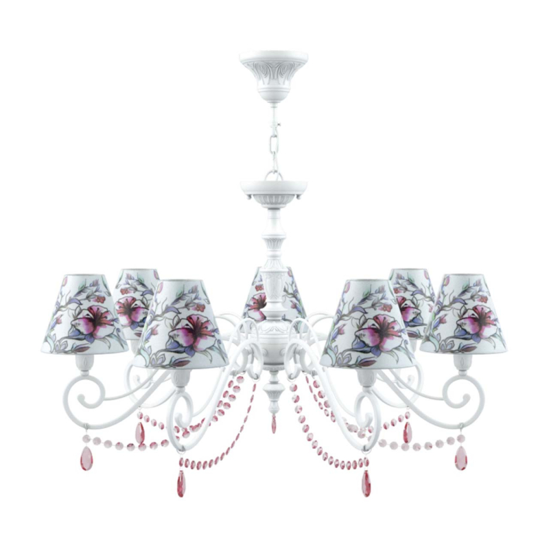 Подвесная люстра Lamp4you Classic E3-07-WM-LMP-O-13-CRL-E3-07-PK-UP
