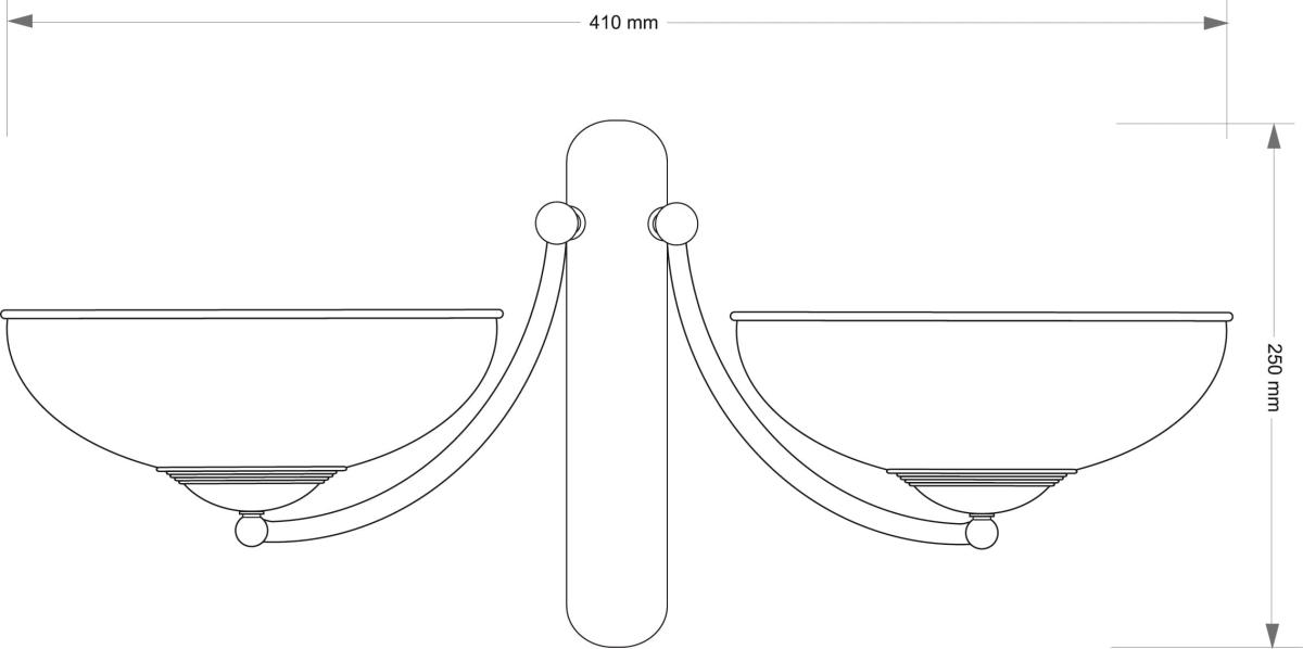Бра Kutek N KLOSZ N-K-2(P)