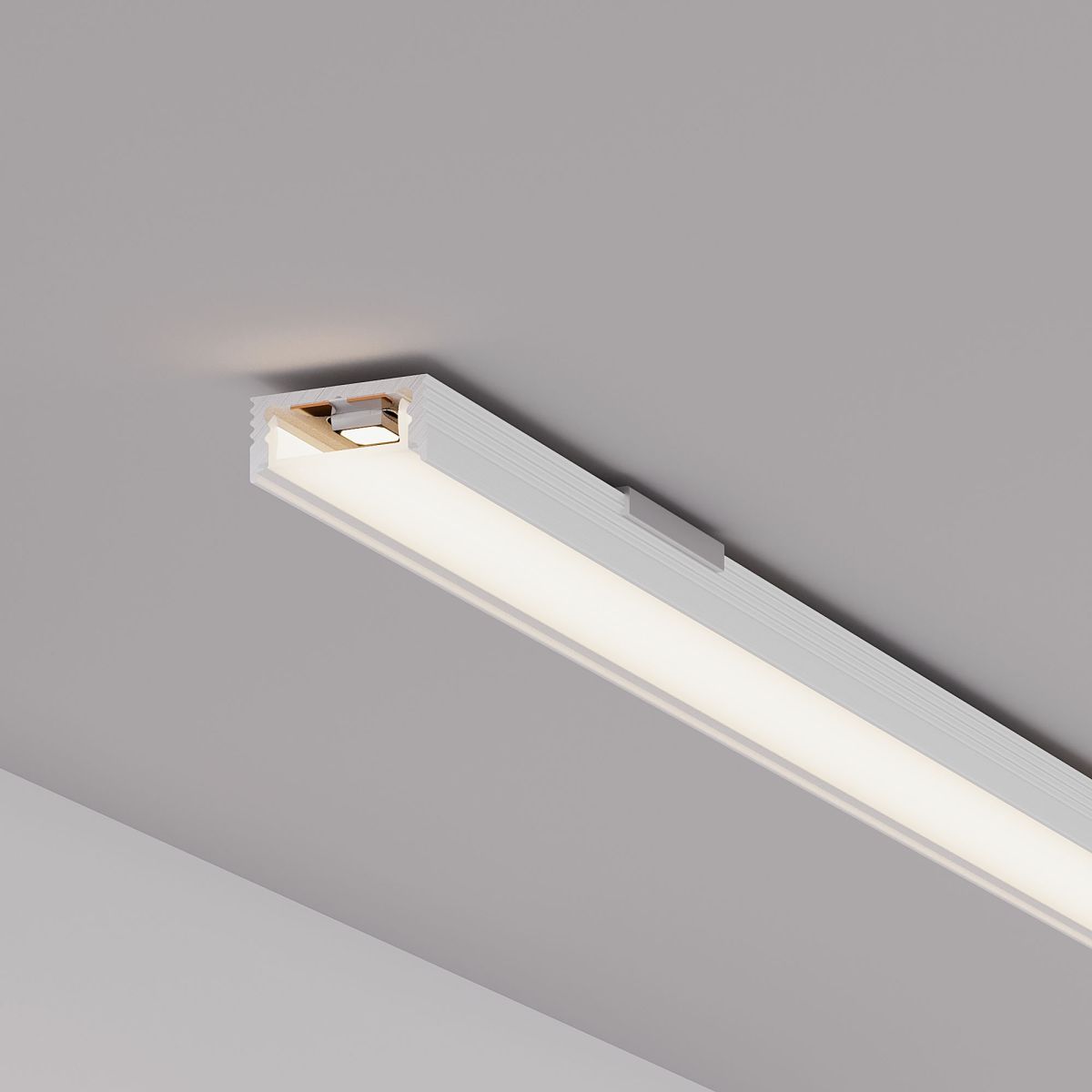 Профиль Arlight SL-SLIM-H7-3000 WHITE (BY) (Алюминий) 064819