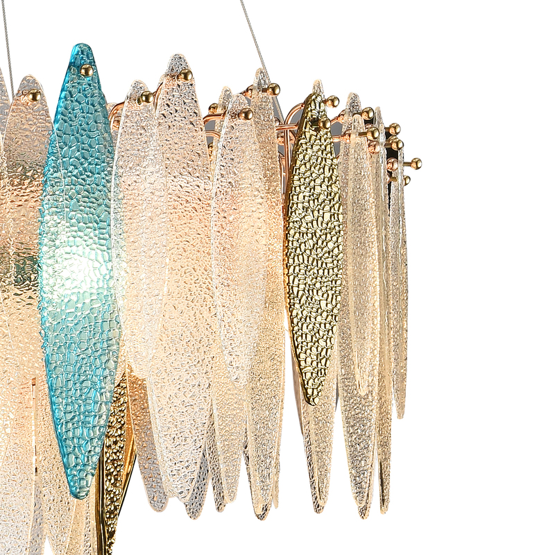 Подвесная люстра Natali Kovaltseva TRIADA 91002/15C GOLD