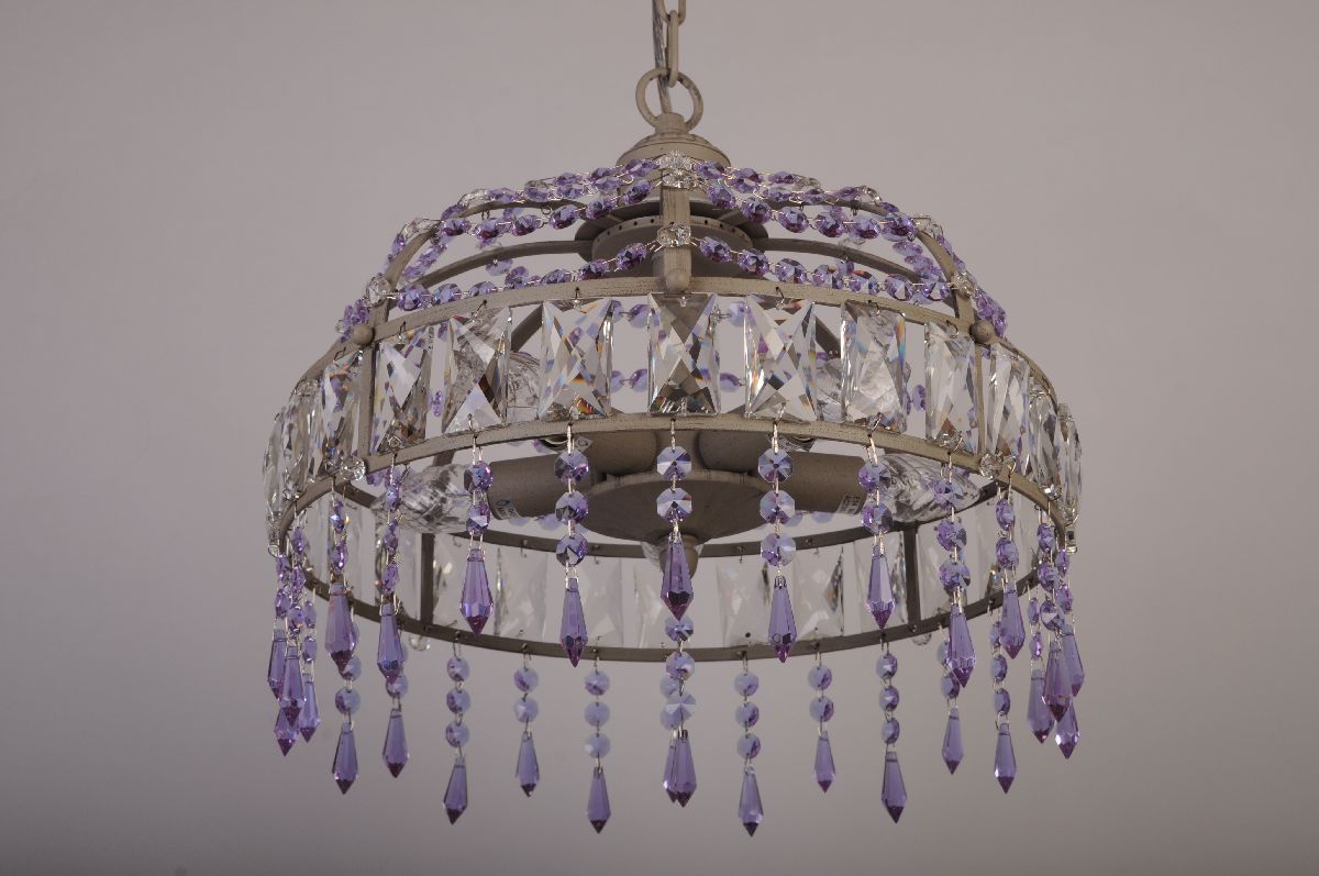 Подвесная люстра Abrasax L.7392-5GR (PURPLE)