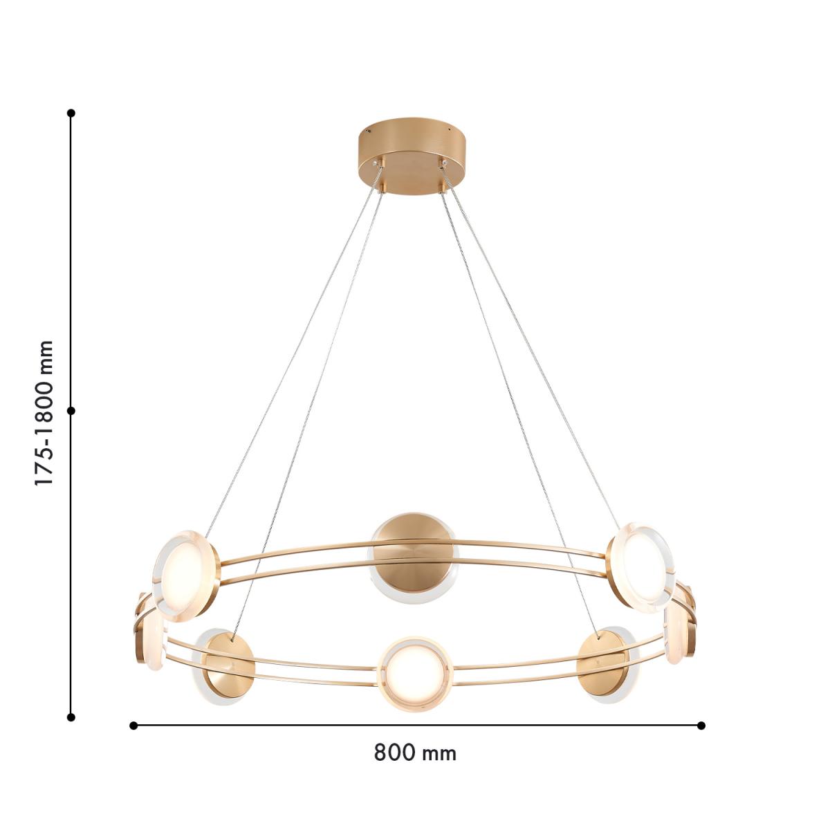 Подвесная люстра Favourite Yo-yo 4334-8P