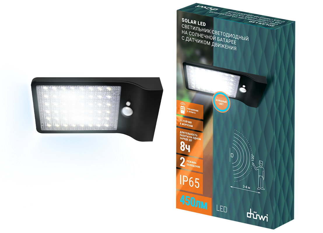 Прожектор на солнечных батареях Duwi Solar led 25017 3