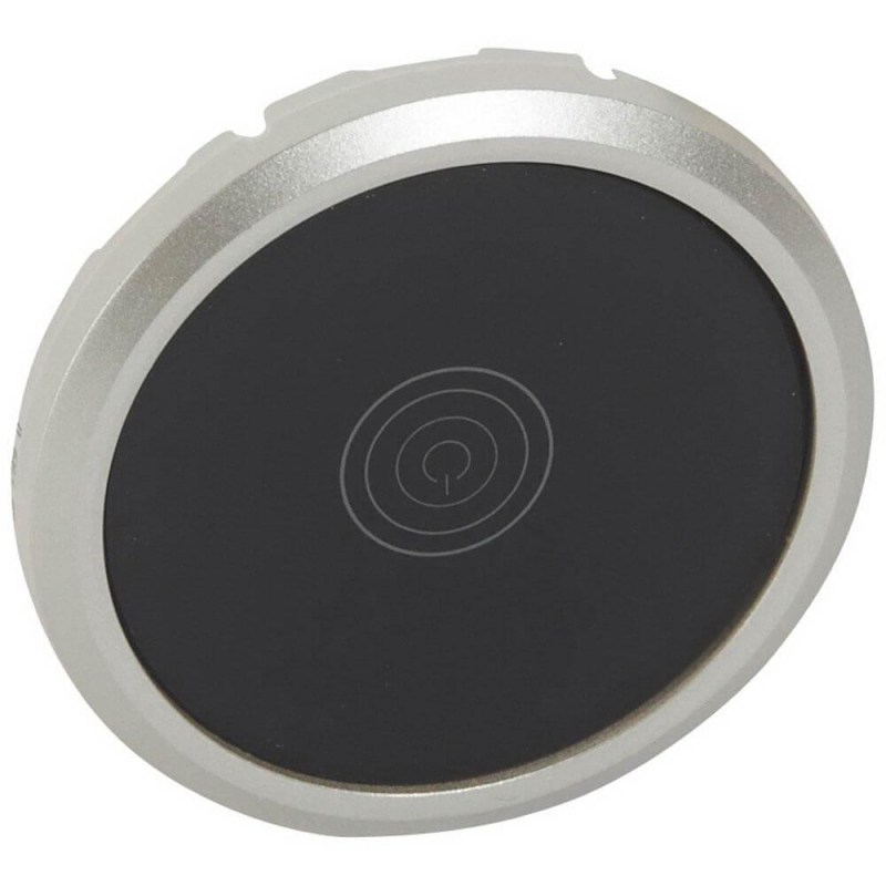 Лицевая панель Legrand Celiane выключателя сенсорного стекло графит 068346