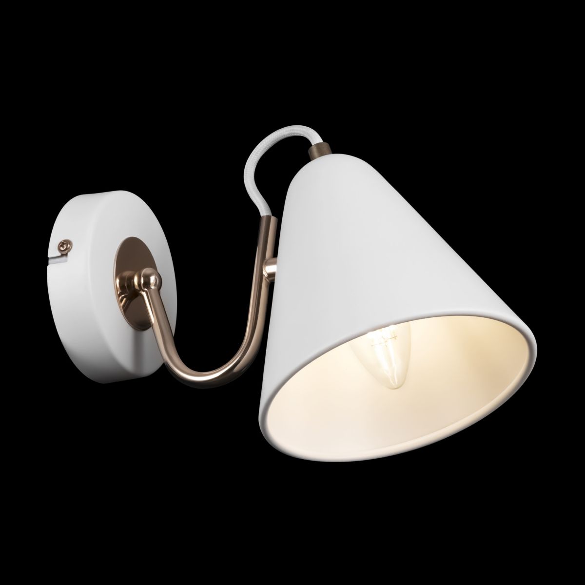 Современное бра в спальню в спальню Freya Falke Market FR8001WL-01WG