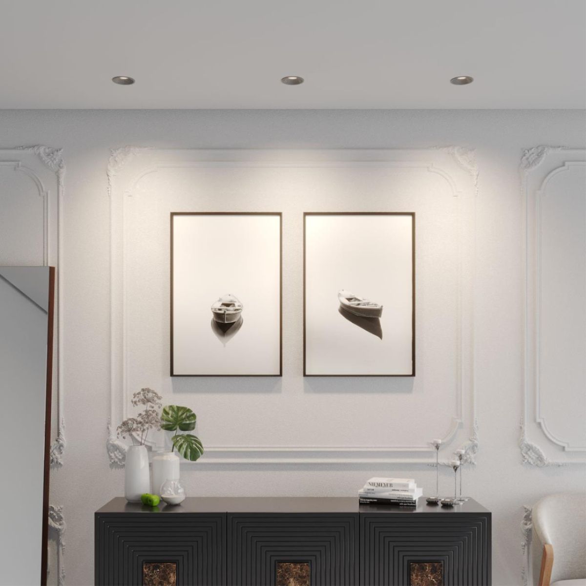 Встраиваемый светильник с переключателем цветовой температуры и угла рассеивания Novotech Wir Nova 359852