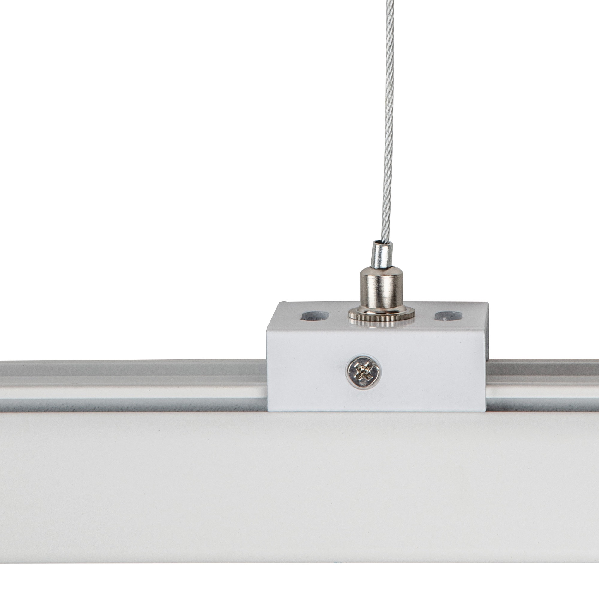 Набор для подвесного монтажа шинопроводов Uniel UFB-H41 WHITE 1 POLYBAG UL-00010400