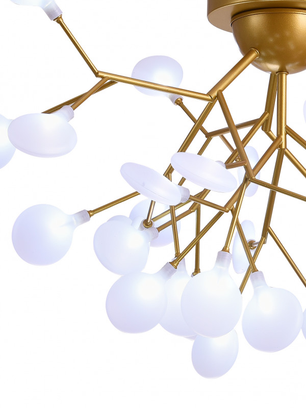 Потолочная люстра Natali Kovaltseva GRACE 75126/12С GOLD SATIN