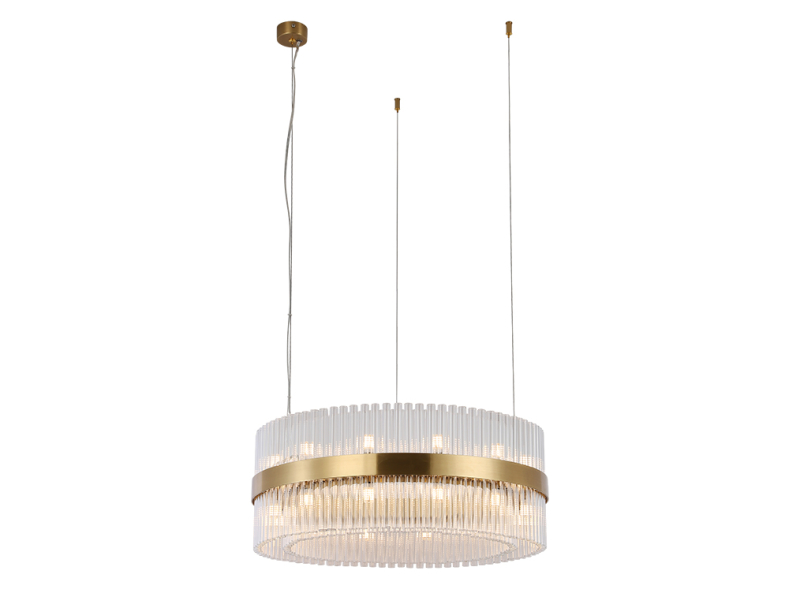 Подвесная люстра Newport 8439+15/S brass М0067414