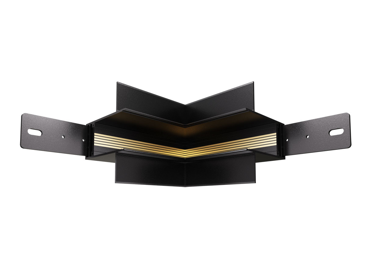 Внутренний соединитель для встраиваемого магнитного шинопровода Donolux Magic Track Inner corner DLM01B Sp