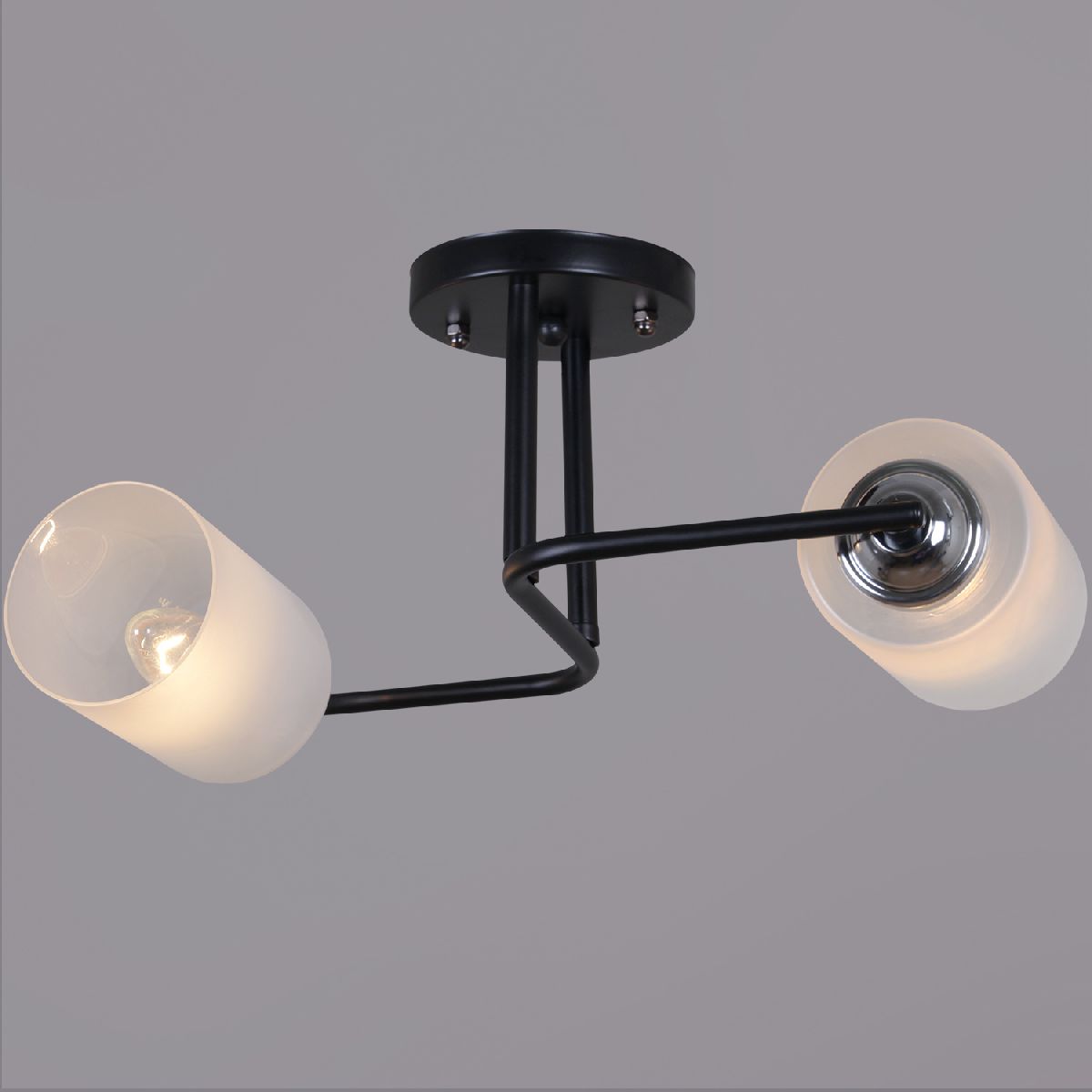 Потолочный светильник Reluce 70187-0.3-02 BK+CR