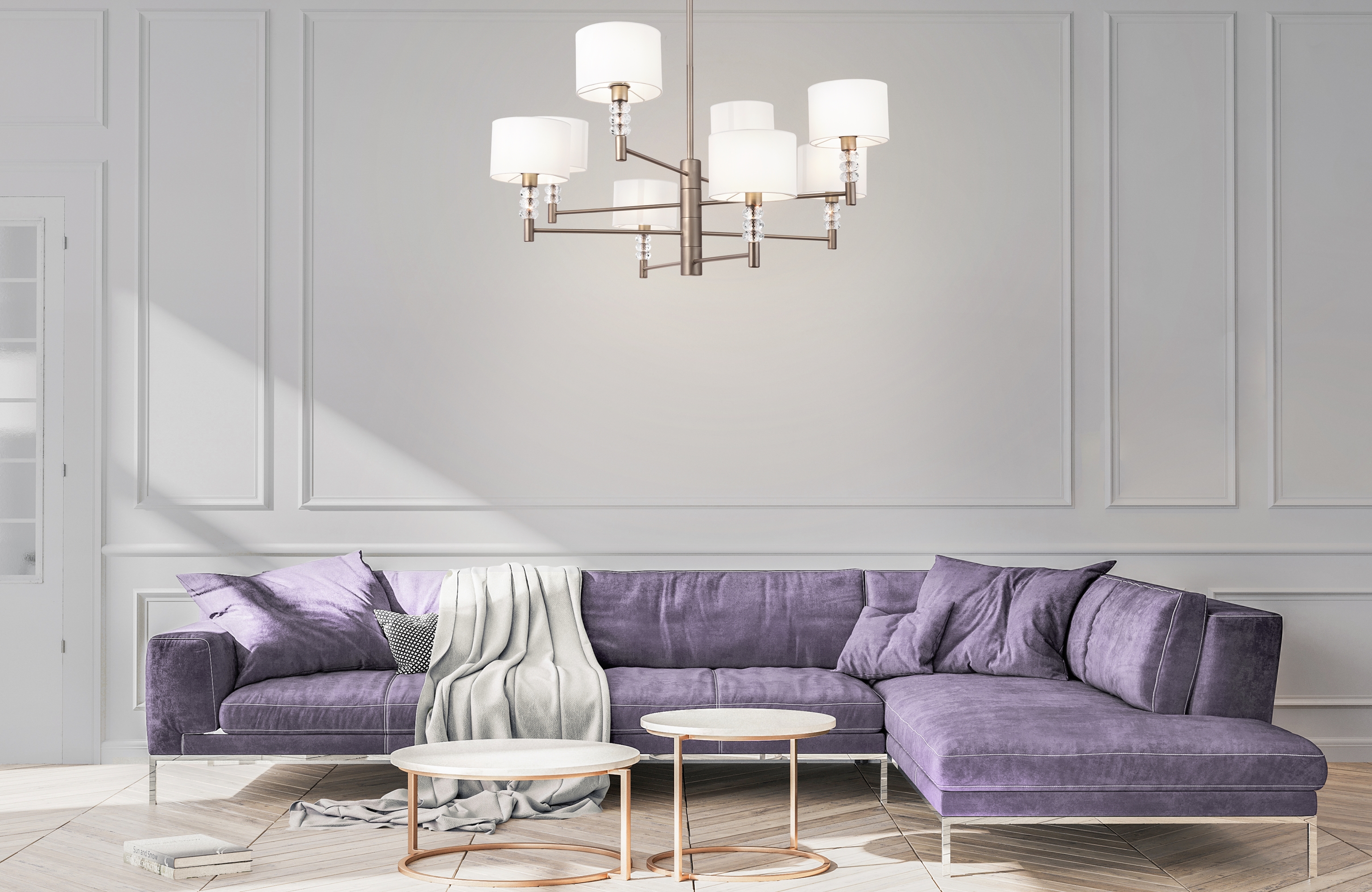 Потолочная люстра Maytoni Lincoln MOD527PL-08N