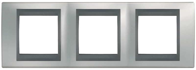 Рамка 3-постовая Schneider Electric Unica Top MGU66.006.238