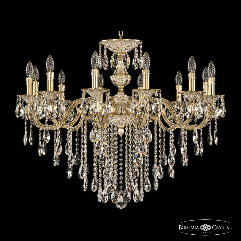 Подвесная люстра Bohemia Ivele Crystal Verona 72201/12/300 B GW