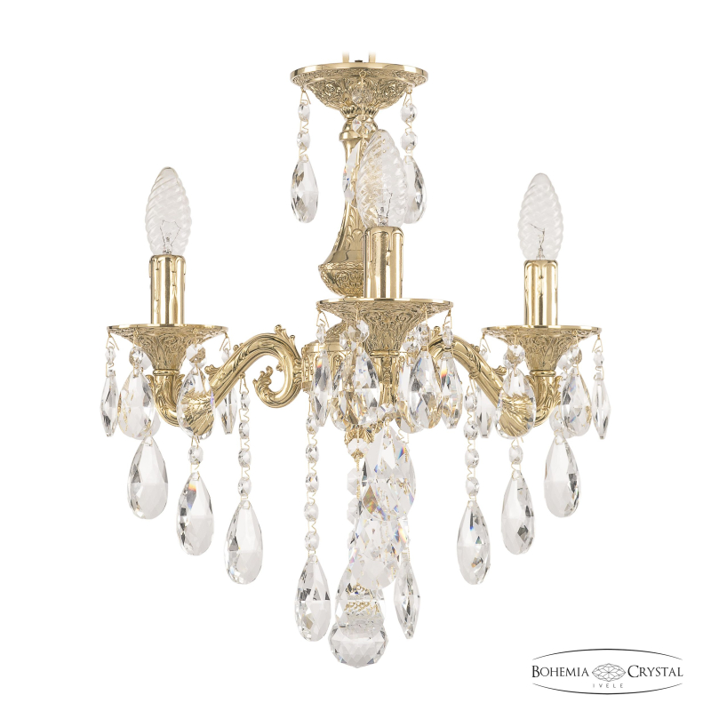 Подвесная люстра Bohemia Ivele Crystal Florence 71102/3/125 B G