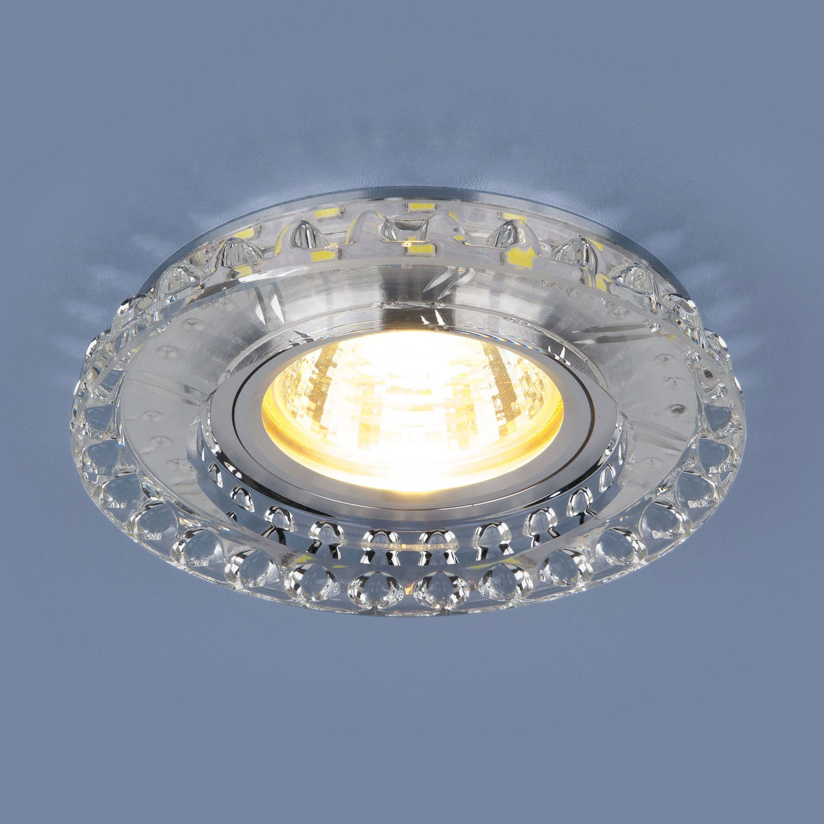 Встраиваемый светильник Elektrostandard 8351 MR16 CL/WH прозрачный/белый 4690389098390