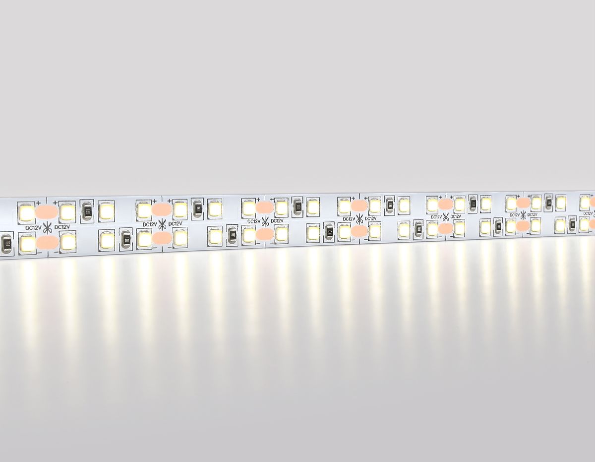 Светодиодная лента двухрядная Ambrella Light LED Strip 12В 2835 19,2Вт/м 4500K 5м IP20 GS1602