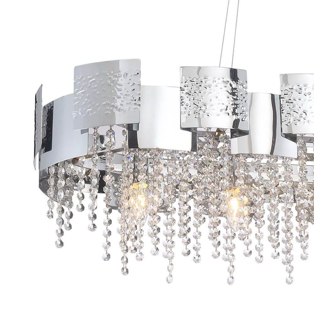 Подвесная люстра Lumien Hall Britta 3006/6PL-CLCR