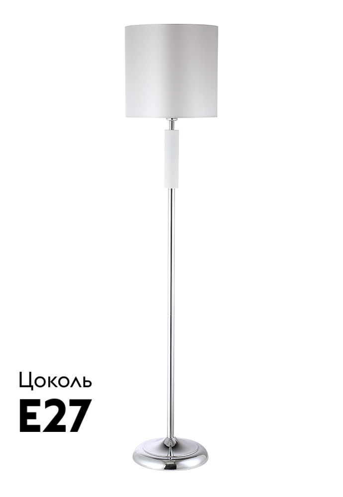 Торшер Crystal Lux MAESTRO PT1 CHROME