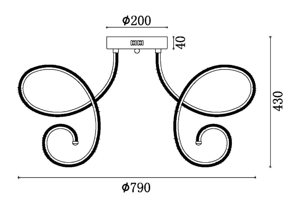 Потолочная люстра Freya Crosby FR6044CL-L114W
