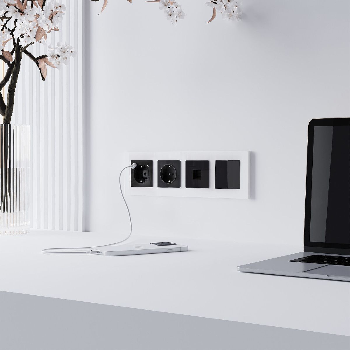 Розетка Ethernet RJ-45 Werkel 4690389197758 W1181048 a064046