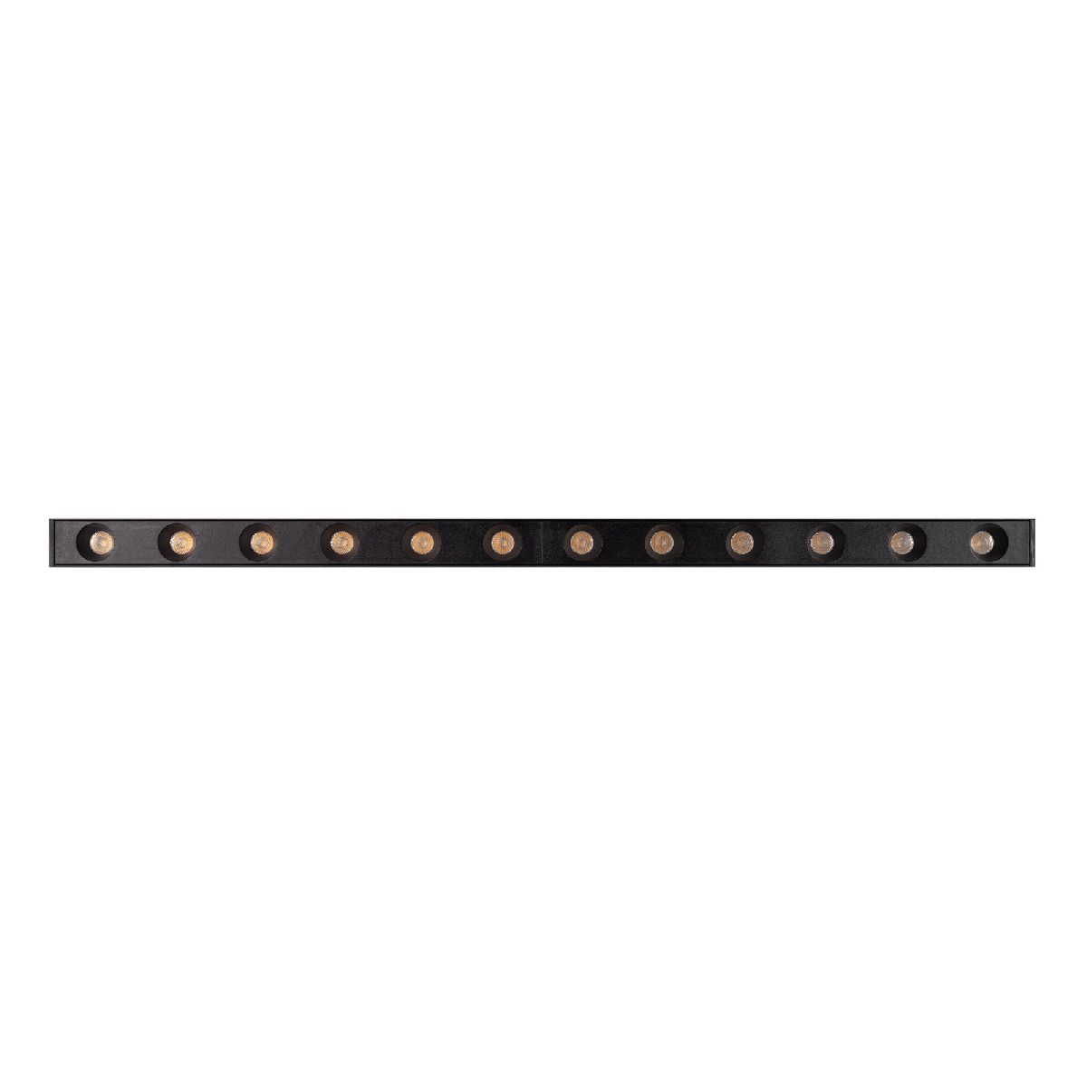 Трековый магнитный светильник Arlight MAG-DOTS-25-L400-12W Warm3000 (BK, 30 deg, 24V, DALI) 046324