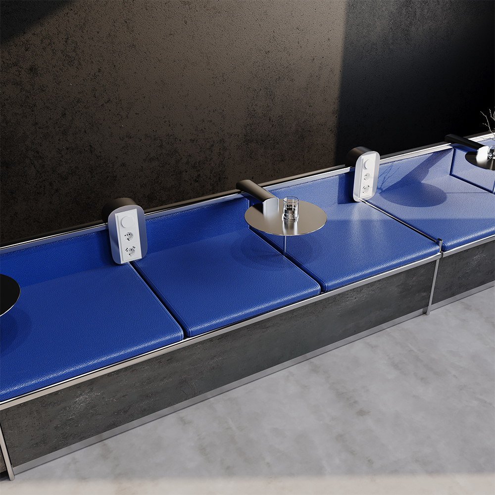 Рамка на 3 поста Voltum S70 VLS110301 (белый, стекло)