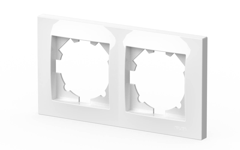 Рамка двухместная ELBI Vega 510-015600-226