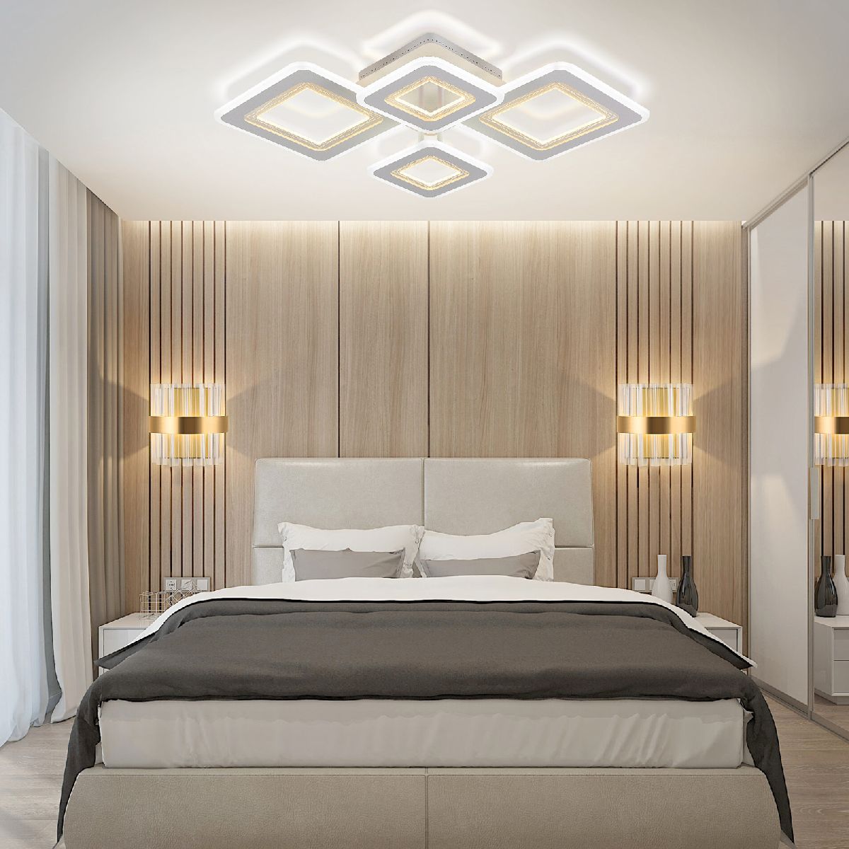 Потолочная люстра Natali Kovaltseva Mujus LED LAMPS 81195